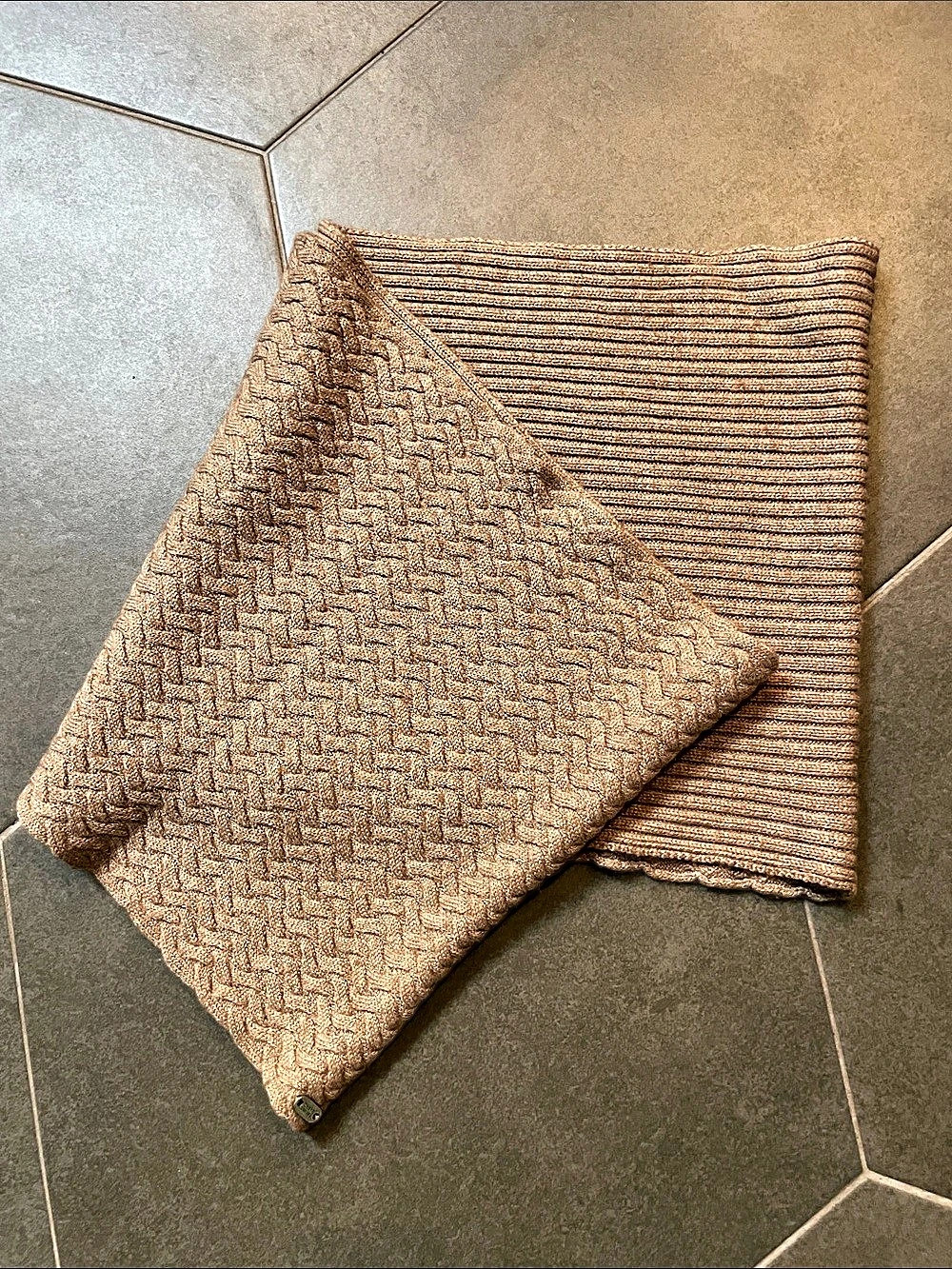 Carve Designs Infinity Scarf in Brown Like New